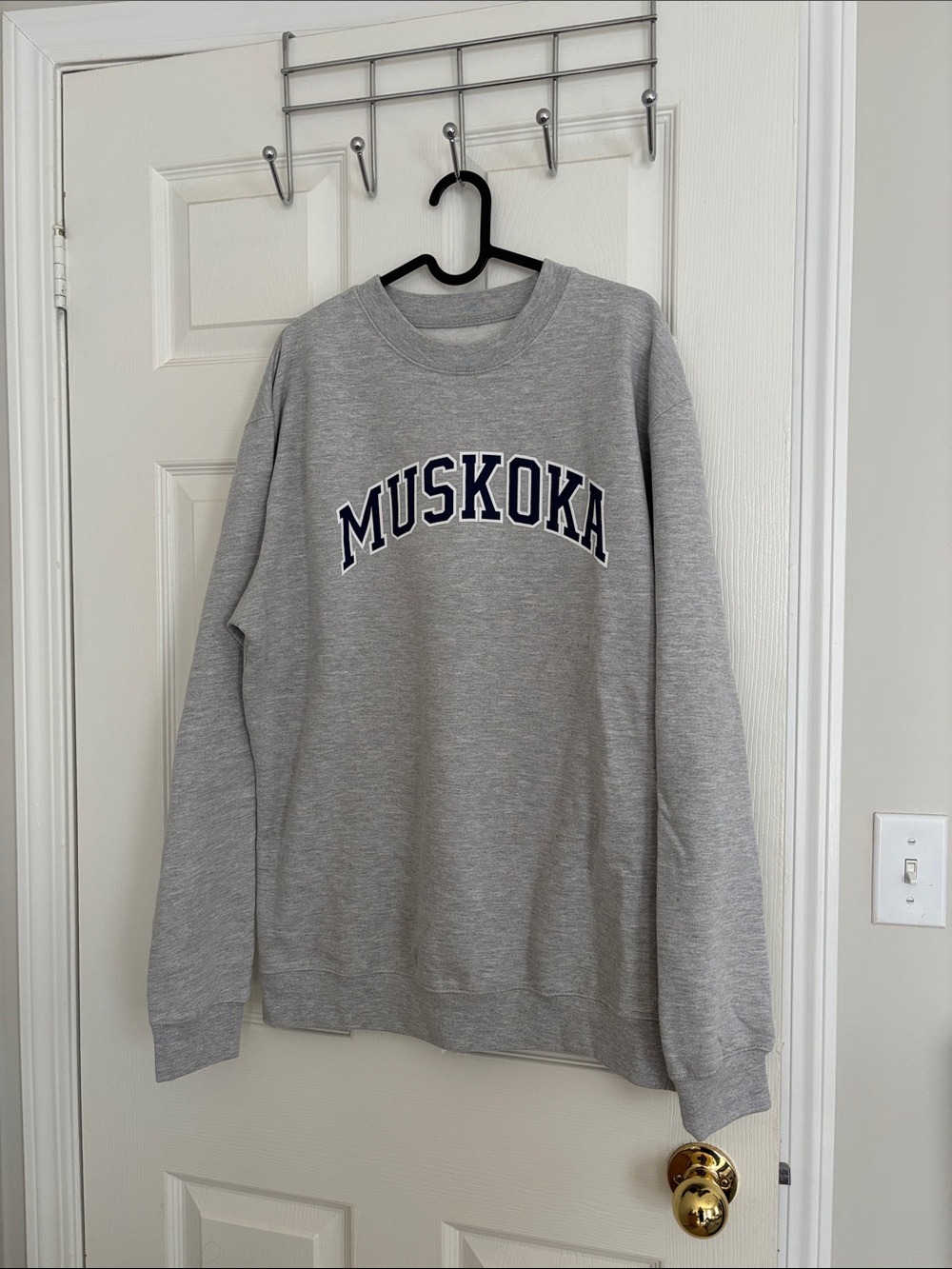 Muskoka Grey Crewneck Sweatshirt - Classic unisex sweatshirt
